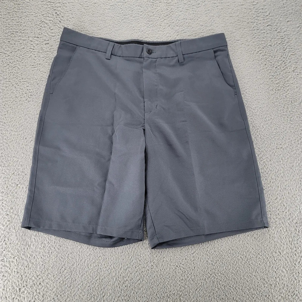 Fila Sport Golf Shorts‎ Mens 38x10 Gray Chino Flat Front Golf Outdoors Sports